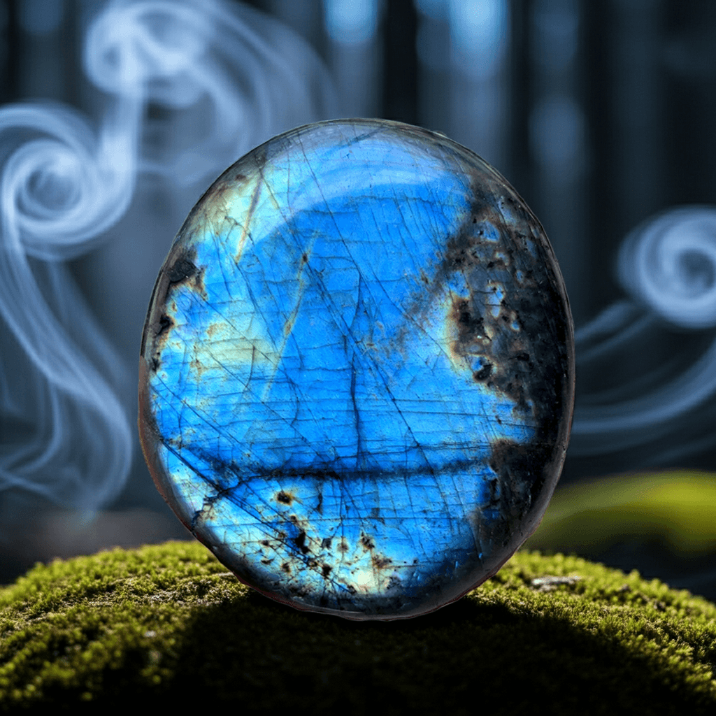 Raw Blue Labradorite – Mystical Aura Healing Stone