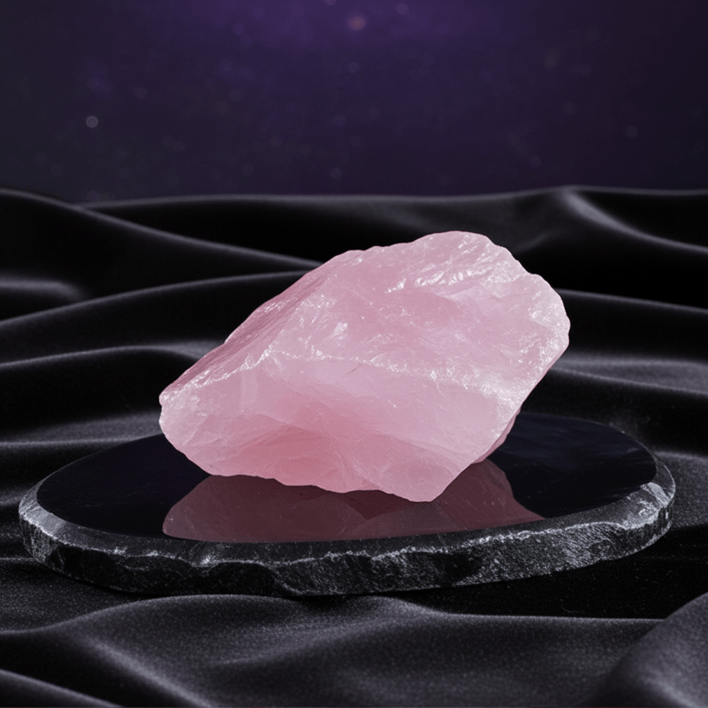 Raw Rose Quartz – Mystical Love & Energy Crystal