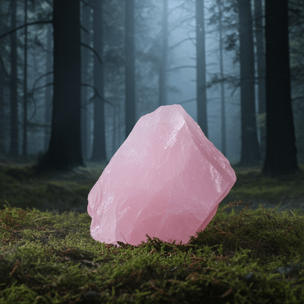 Raw Rose Quartz – Mystical Love & Energy Crystal
